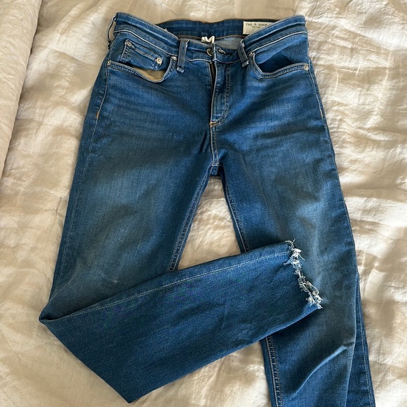 Rag & Bone Cate Mid Rise Skinny - Picture 1 of 8